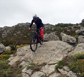 Mountainbike auf Elba