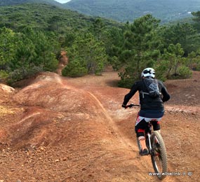 Mountainbike auf Elba