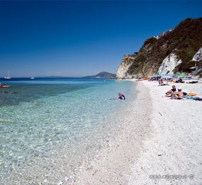 Strand von Prunini, Elba