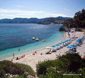 Strand von Padulella, Elba