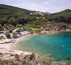 Strand von Acquaviva, Elba