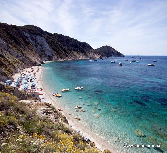 Strand von Sansone, Elba